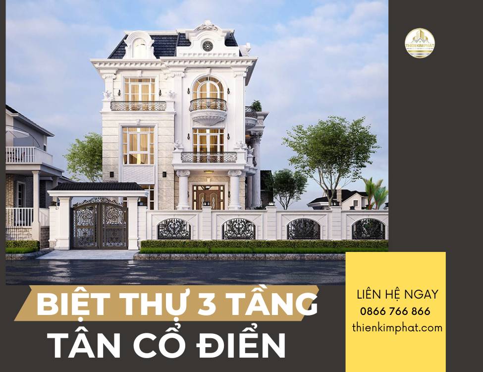 tân cổ điển 3 tầng