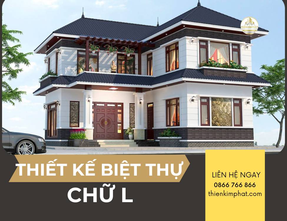 biệt thự chữ L