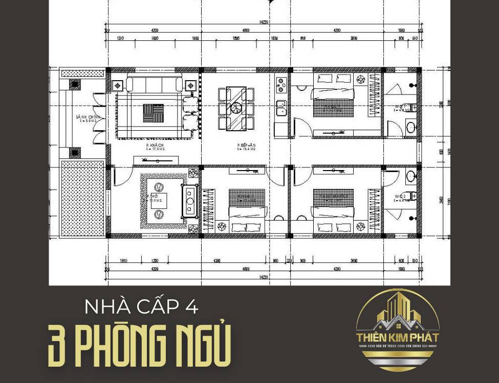 3 Phòng Ngủ