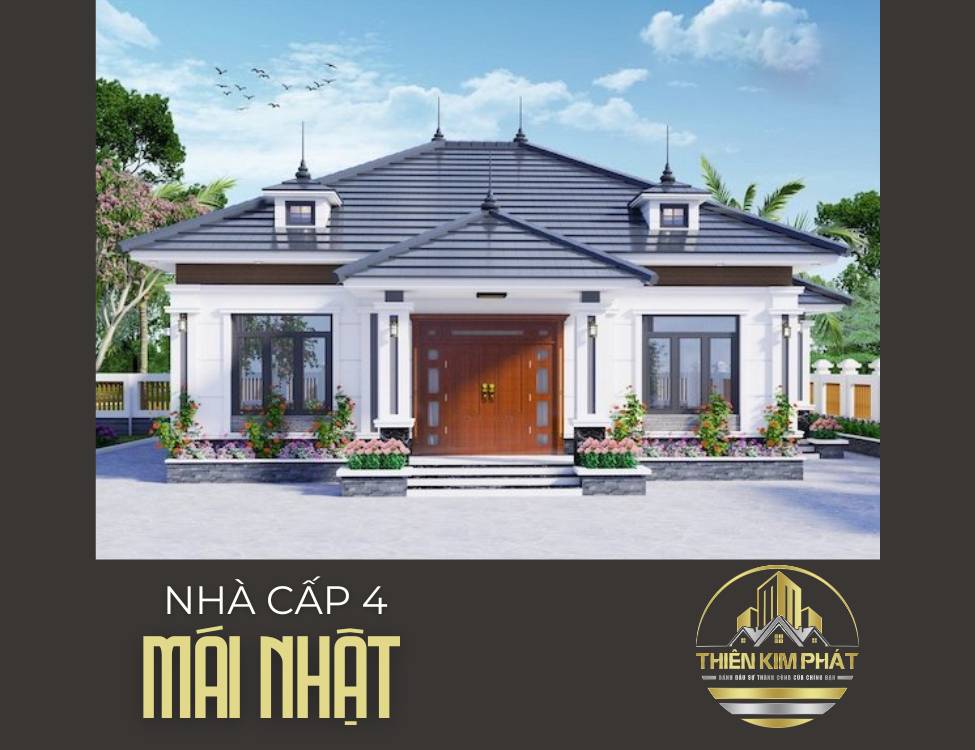 Nhà cấp 4 mái Nhật