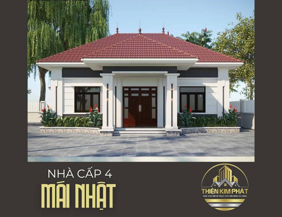 Nhà cấp 4 mái Nhật