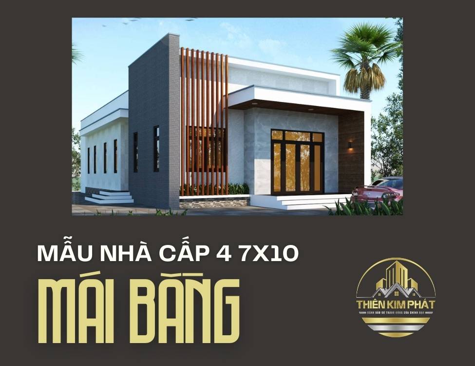 mẫu nhà nhà cấp 4 7x10