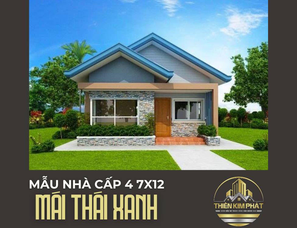 nhà cấp 4 7x12