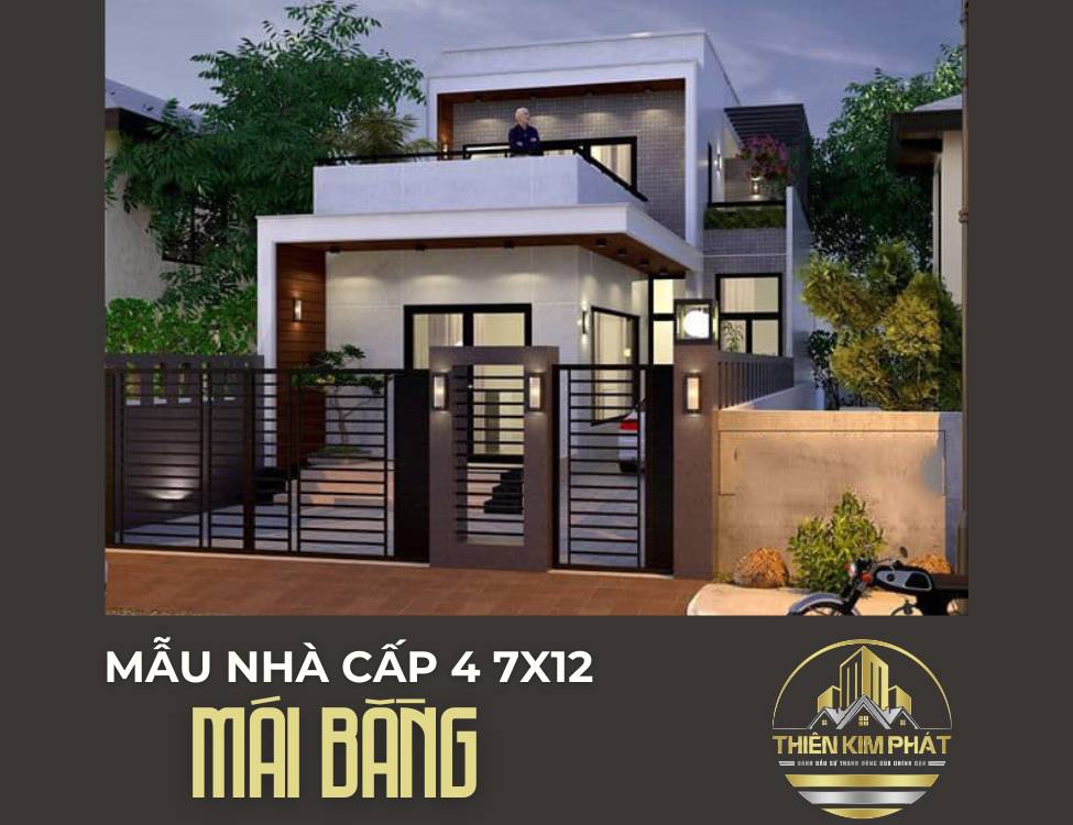 nhà cấp 4 7x12