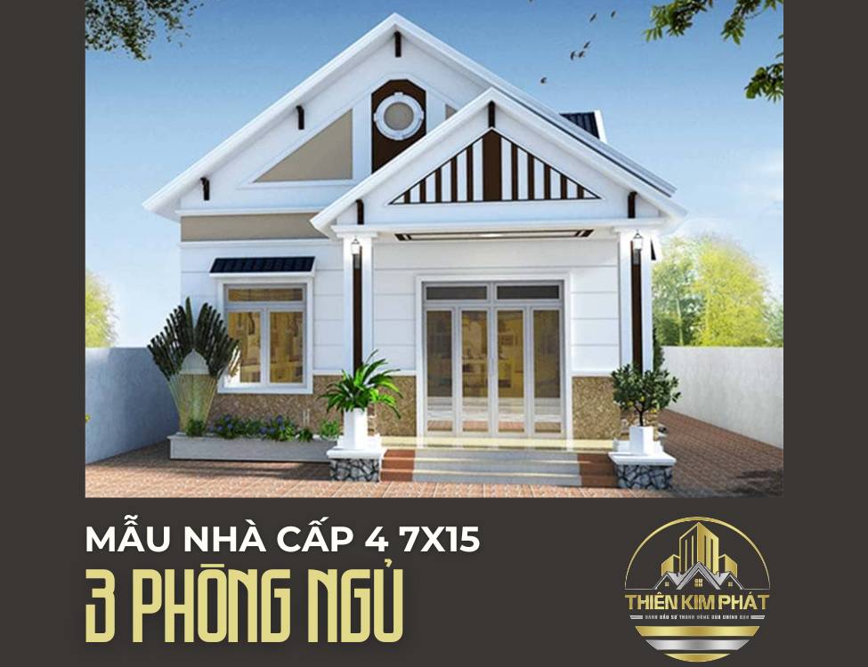 nhà cấp 4 7x15