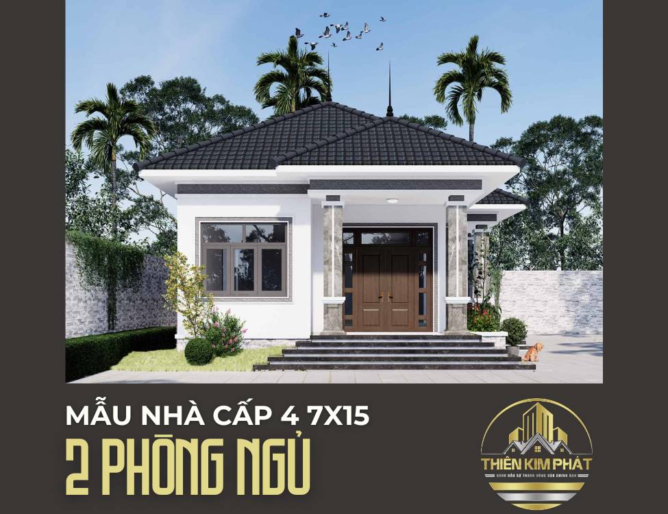 nhà cấp 4 7x15