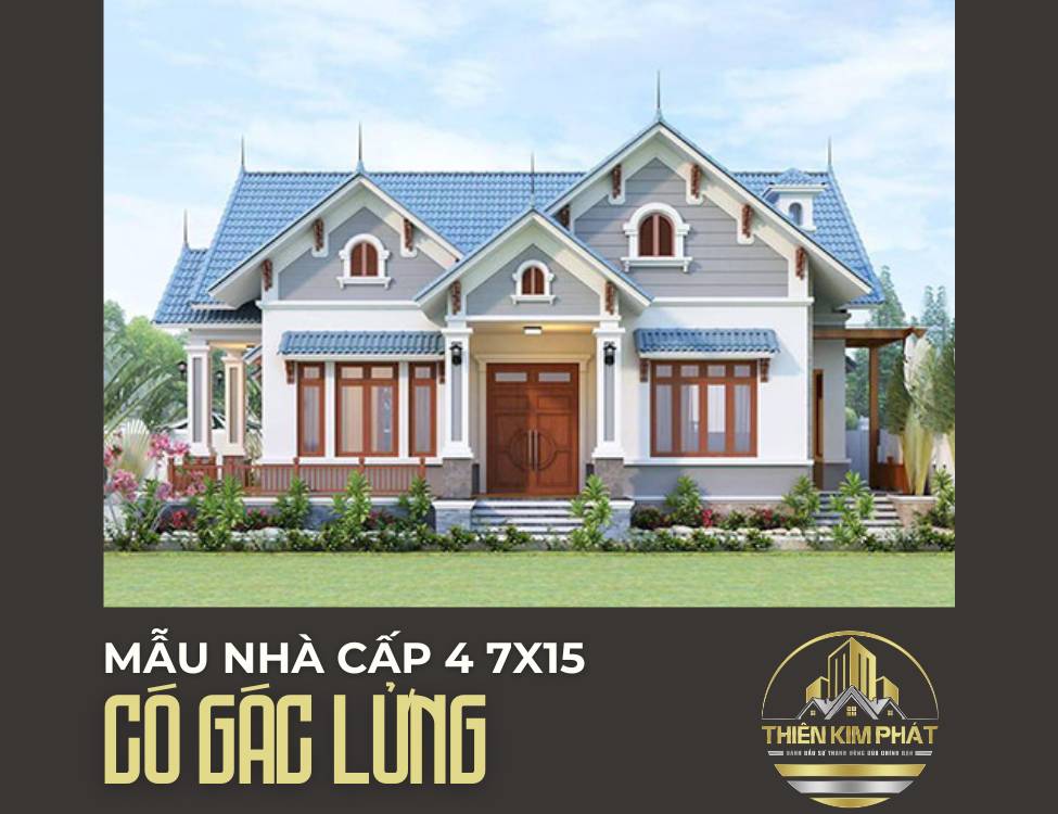 nhà cấp 4 7x15