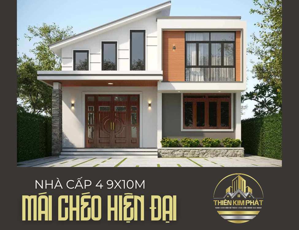 Mẫu nhà cấp 4 9x10