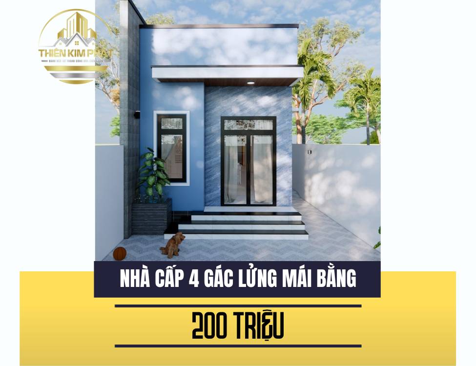 mái bằng 200 triệu