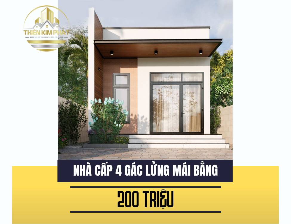 mái bằng 200 triệu