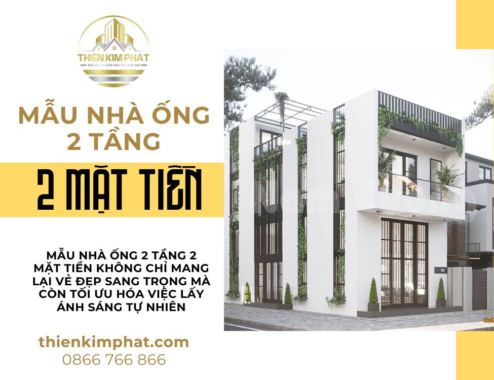 2 mặt tiền đẹp