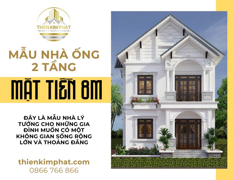 mẫu nhà ống 2 tầng