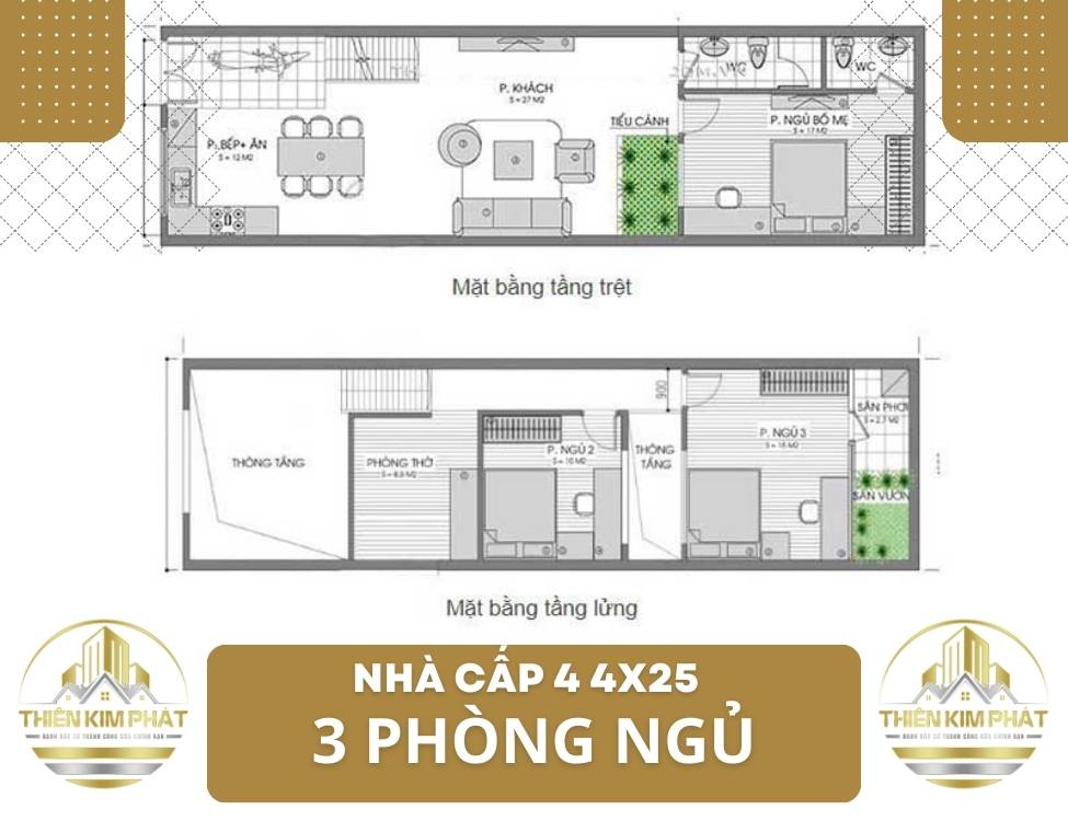 3 phòng ngủ