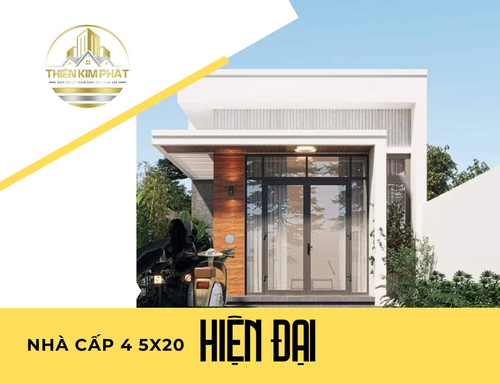 nhà cấp 4 gác lửng 5x20