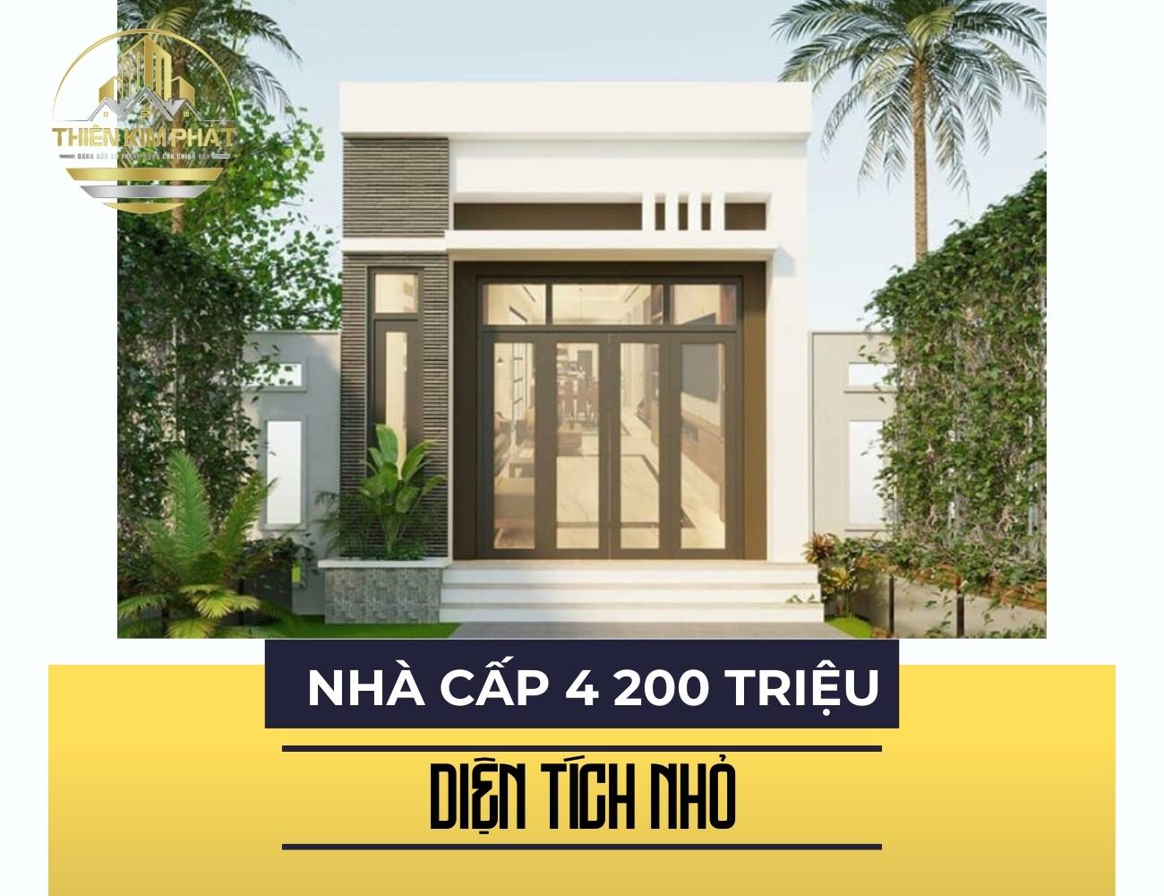 diện tích nhỏ