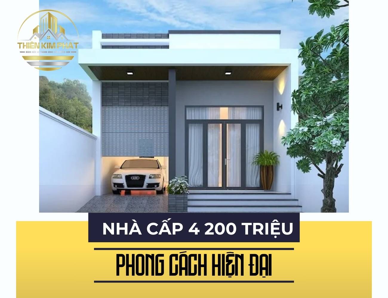 Nhà cấp 4 gác lửng 200 triệu