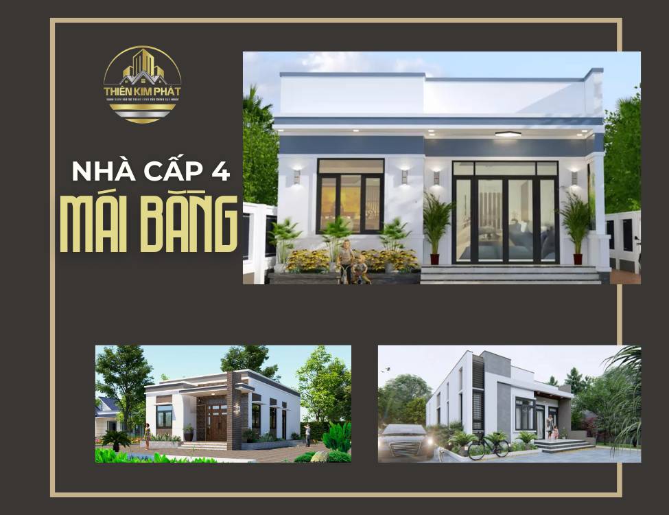 Nhà cấp 4 mái bằng