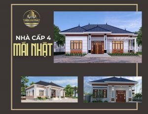 nhà cấp 4 mái Nhật