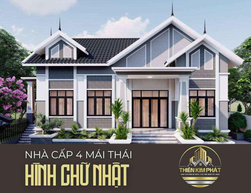 Nhà cấp 4 mái Thái