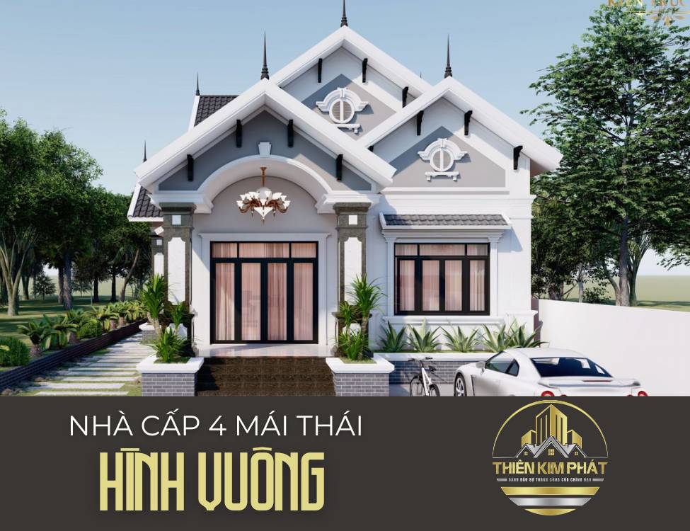 Nhà cấp 4 mái Thái