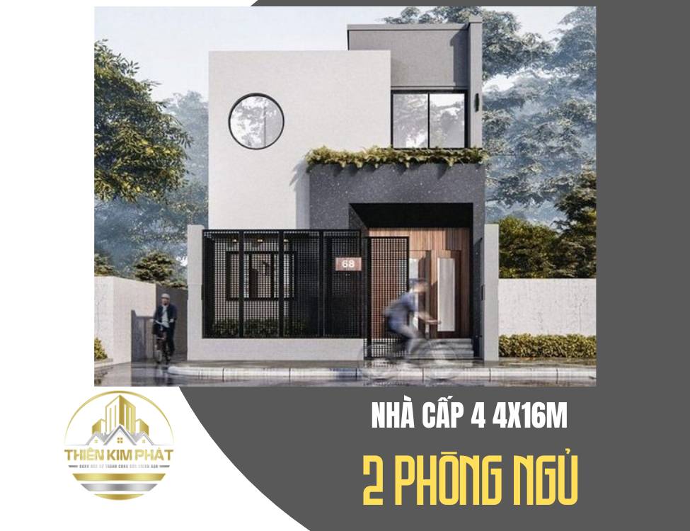 nhà cấp 4 4x16